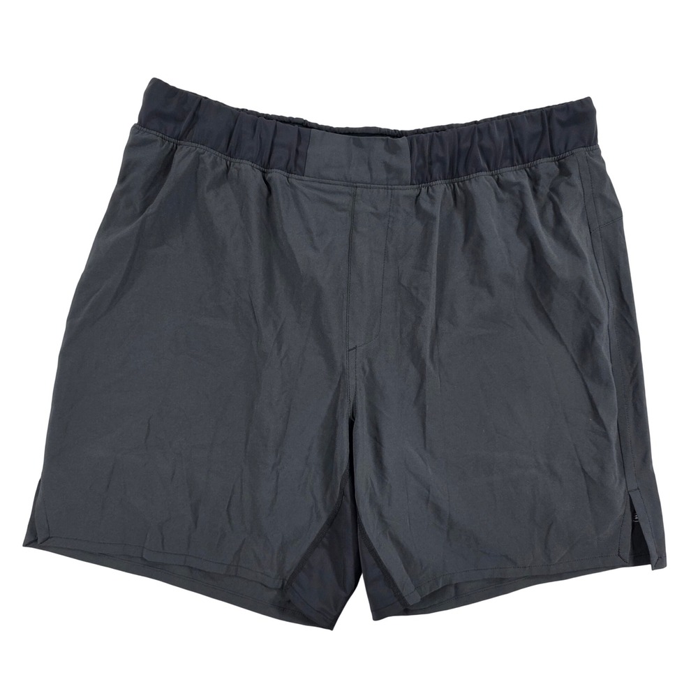 Ten Thousand The Fight Short 7 in Liner TTSH008 Black Large Mens Training